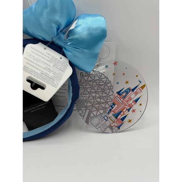 Disney Parks Four Parks Icon Epcot Magic Kingdom Minnie Ears Headband *NWT